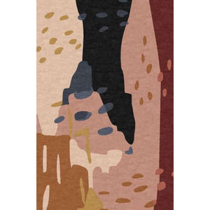Ethnos Patch Shaggy Ruby (PCS) TW614, TW739, TW738, TW675, TW545, TW540, TW539, TW698, TW668 Hand-Tufted Cut Pile Rug 2000 x 3000 x 17 mm