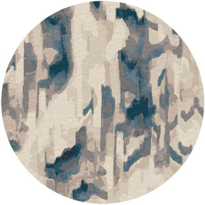 Fluidity Waterfall Haze (PCS) T66, T31, T125, T57, T109, T112, TW706, TW282, TW502, TW405, TW535 Hand-Tufted Cut Pile Rug 3000 x 3000 x 15 mm