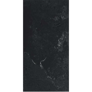 Marmi Extreme AL15477 Nero Marquina Extreme Nero Marquina Extreme Polished Rectified Full Body Porcelain Tile 750 x 750 x 6 mm