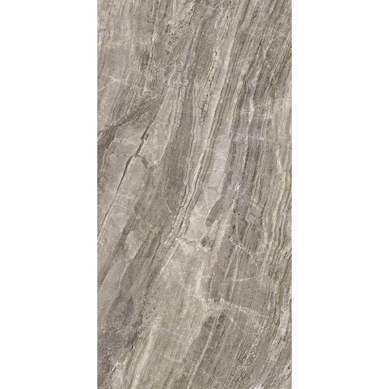 Marmi Maximum MML51677 Nebula Grigia Nebula Grigia Polished Rectified Full Body Porcelain Tile 750 x 750 x 6 mm