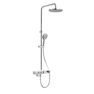 Index-T Thermostatic Bath-shower Column with 130/3F Hand-shower