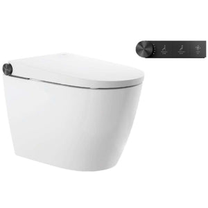 Inspira-X In-Wash? Inspira X Floor-standing Smart Toilet with Auto-opening, Rimless + BS96 P-Trap Pipe