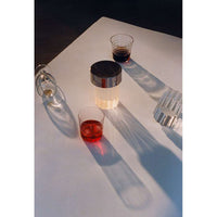 Last Order Fluted Outdoor Version F3694056 Lighting Table Lamp, F3694056 (Outdoor) - Polished Inox