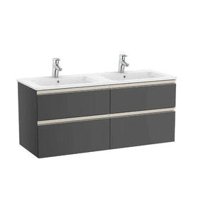 The Gap vanity with washbasin in grey anthracite