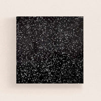 Black Rock Satin Recycled Plastic Panel 1000 x 1000 x 10 mm