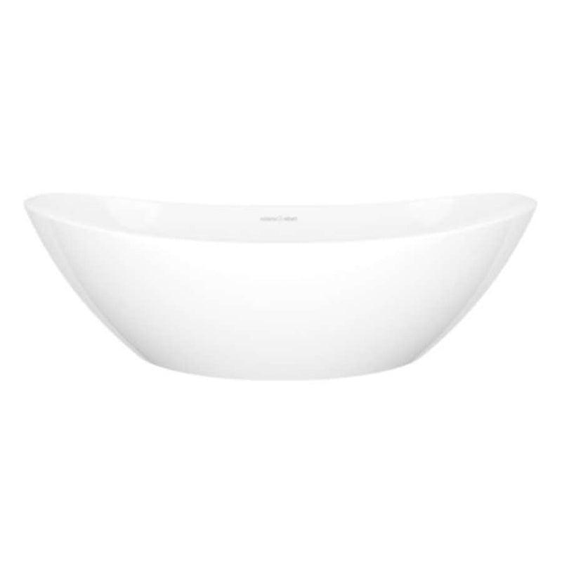Victoria + Albert VB-AML-55-NO Amalfi 55 washbasin in white 550 x 340 x 168 mm