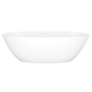 Victoria + Albert TER-N-SW-NO Terrassa freestanding bathtub in white without waste 1702 x 793 x 528mm