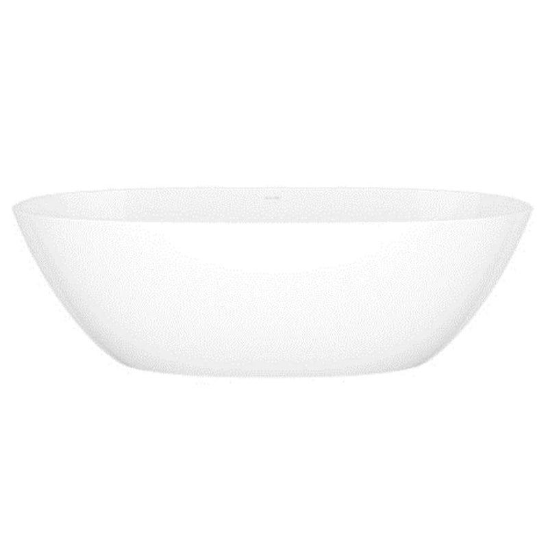 Victoria + Albert TER-N-SW-NO Terrassa freestanding bathtub in white without waste 1702 x 793 x 528mm