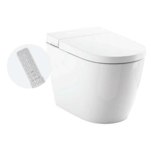 Ona In-Wash? A803136002 floor-standing smart toilet,Rimless? 305mm and A892016690 BS96 P-Trap Pipe in White