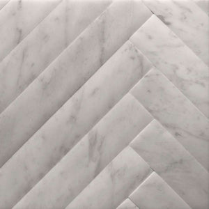 Walls & Floors Textures Stone Parquet Bianco Carrara Bianco Carrara Honed Designer Stone 70 x 600 x 14 mm