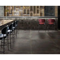 Oxidart OXBL6/12 Black Natural, Matte Rectified Porcelain Tile 1200 x 600 x 9 mm