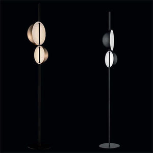 L0397 OR Lighting Floor Lamp, Frame Anodic brass and black Stem, light source included, 2 x max 7,5W (LED)