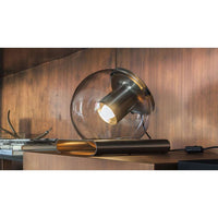 L0228 OR Lighting Table Lamp, Frame Satin Gold & Anodic Bronze, light source not included, 1 x max 60W (E27)