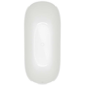 Theano Free-standing bath Curved Edition, 1700 x 750 mm, White Alpin