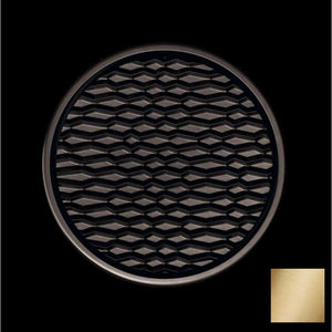 CYO XS-080865 Handle Insert with Textured Wave in Brushed Durabrass