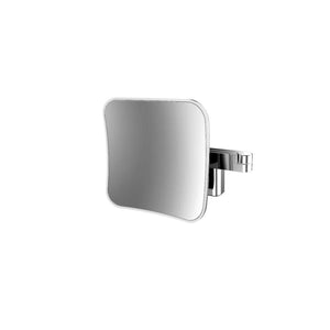 Emco 1095 060 50 wall mounted LED Shaving and cosmetic mirror in chrome with 2 swifel arm