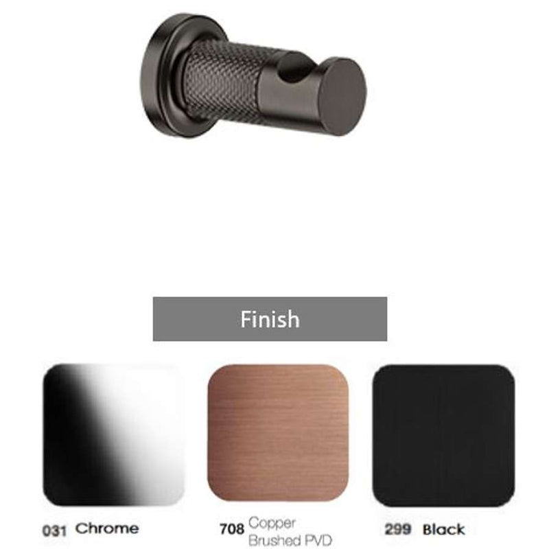 GESSI INCISO 58521.031 Wall-mounted robe hook in Chrome
