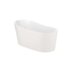 Roca A2484990B0 (EU) MAUI ROUND - Stonex® bath with click-clack drain and siphon 1500 x 700 mm in Beige/white