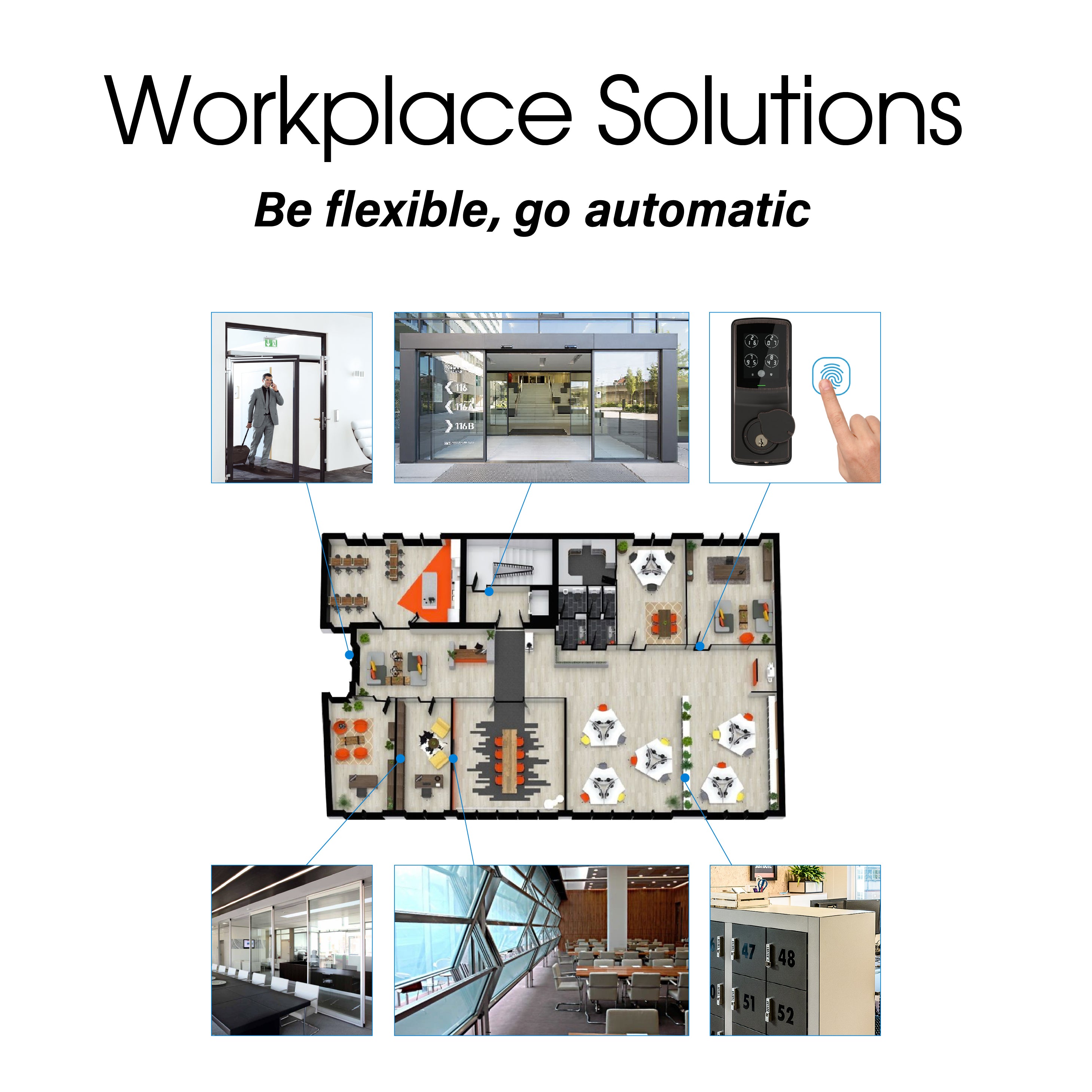 WORKPLACE SOLUTIONS | BE FLEXIBLE, GO AUTOMATIC