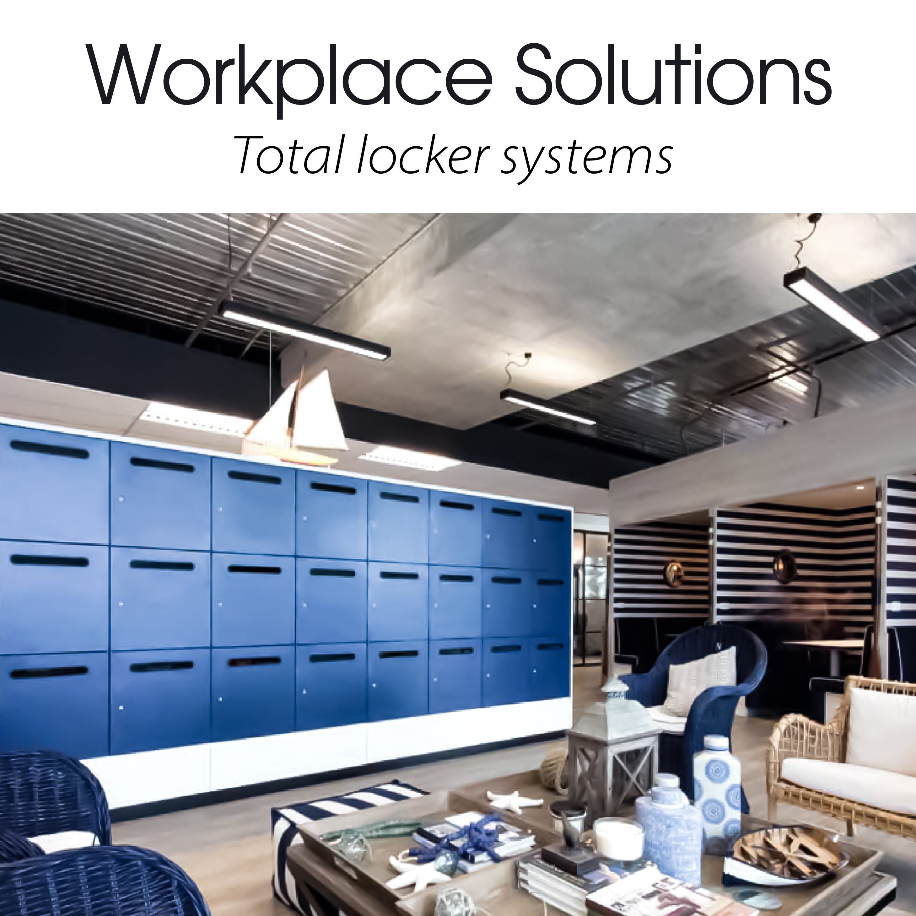 Workplace Solutions | Total locker systems