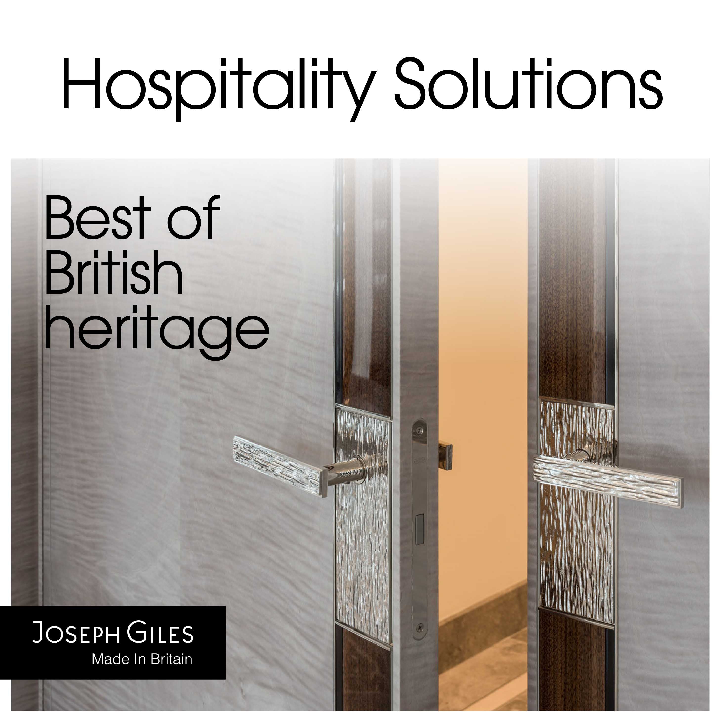 HOSPITALITY SOLUTIONS | JOSEPH GILES - BEST OF BRITISH HERITAGE
