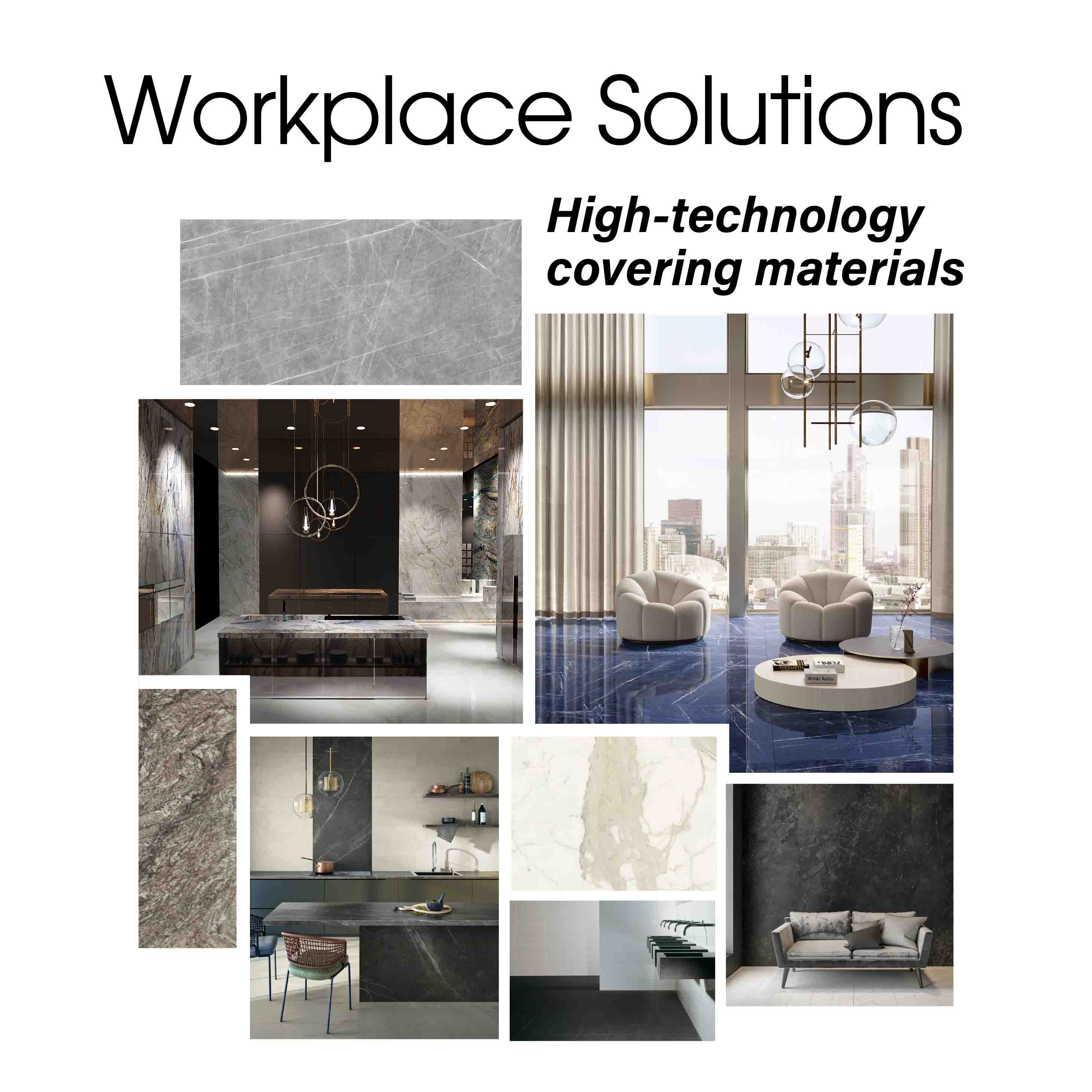 Workplace Solutions | High-technology covering materials