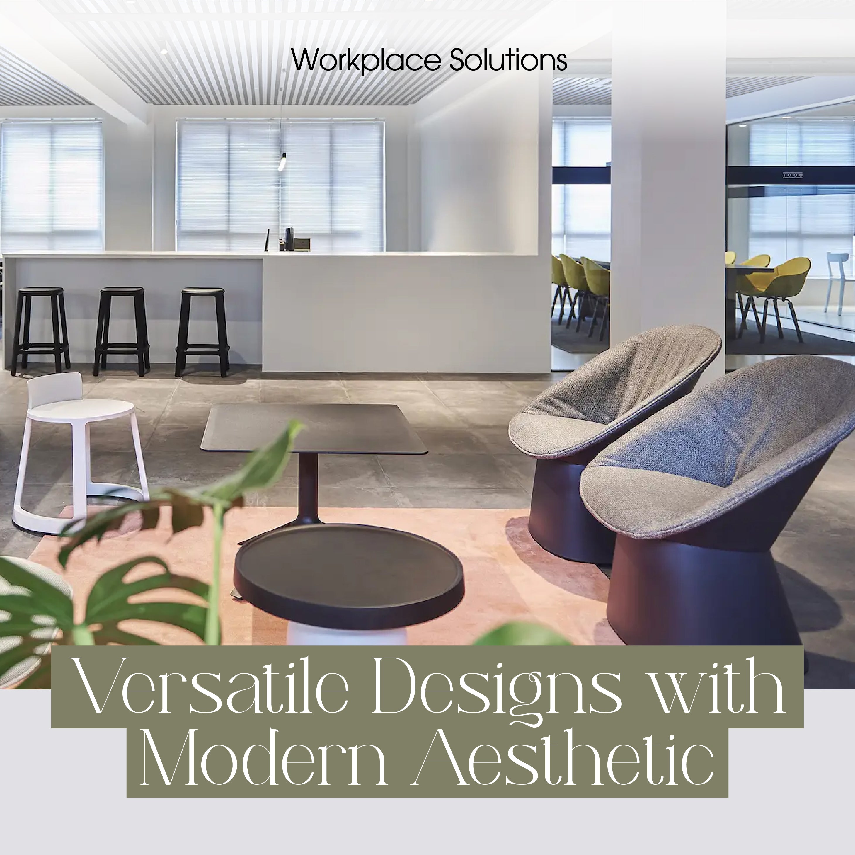COLOURLIVING | WORKPLACE SOLUTIONS | VERSATILE DESIGNS WITH MODERN AESTHETIC