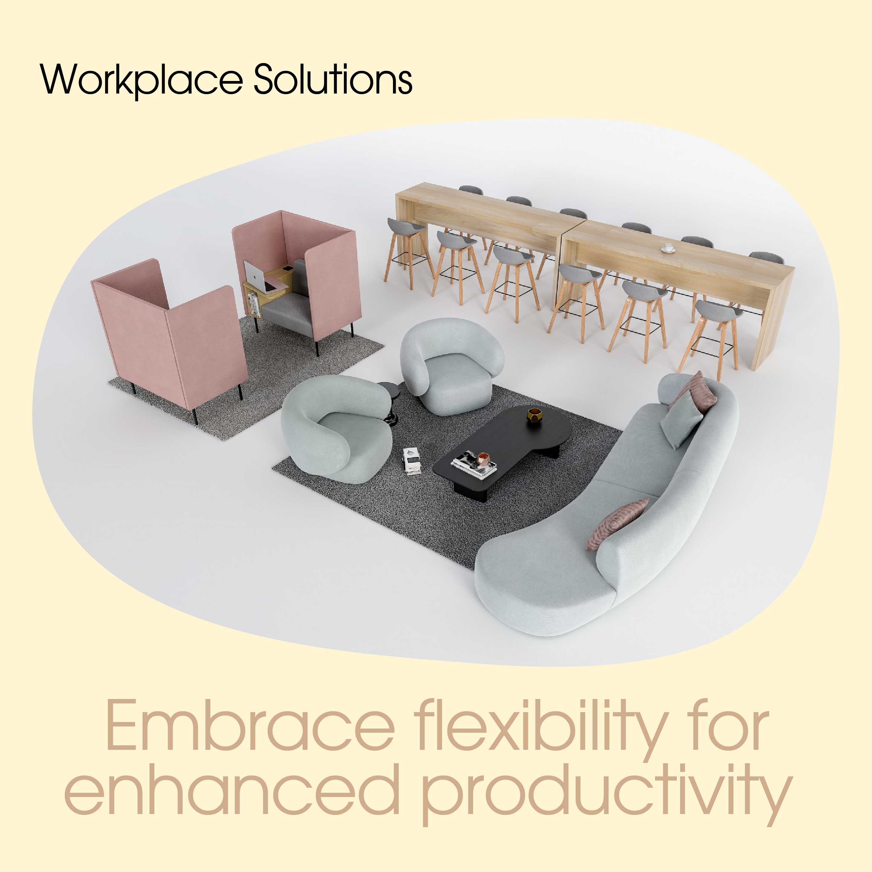 COLOURLIVING | Workplace solutions | Agile layout design