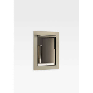Built-in cabinet 200 x 250 x 150 mm in greige for toilet-jet