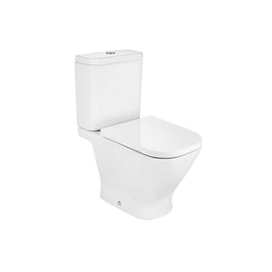 The Gap Vitreous china close-coupled WC with horizontal outlet