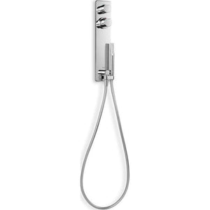 Barcelona built-in thermostatic shower mixer in chrome