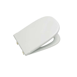 Dama Retro Lacquered seat and cover for toilet with easy removable hinges in white 449 x 42 mm