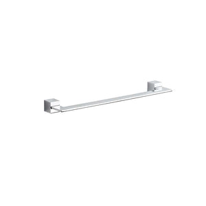 Touch towel rail in chrome 650mm