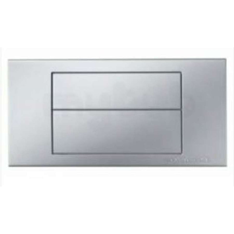 Flush Plate in Satin 890045003 for 3 Or 6 Litres 320 X 170 X12 mm