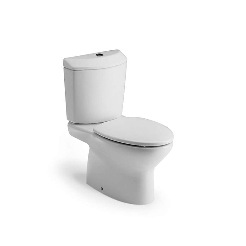 Georgia Vitreous china closed-coupled wc with dual outlet