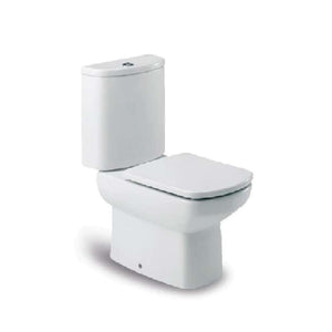 Dama Senso Vitreous china closed-coupled wc without elbow