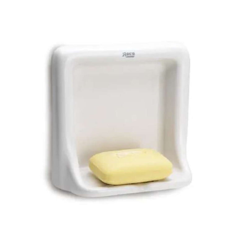 Soap holder in white