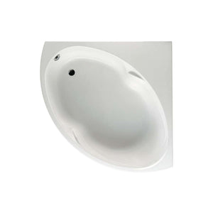 Genova Symmetrical acrylic corner bath 1350 x 1350 x 400 mm