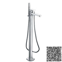 Escuadra Free-standing bath-shower mixer with automatic diverter 806mm