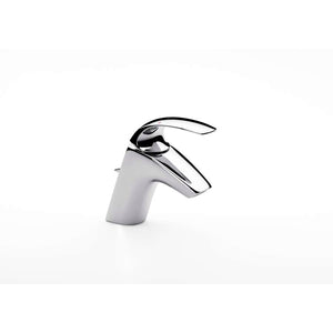 M2 basin mixer with pop-up waste in chrome