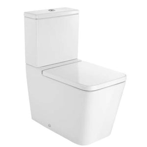 Inspira Square rimless back to wall close-coupled toilet with dual outlet
