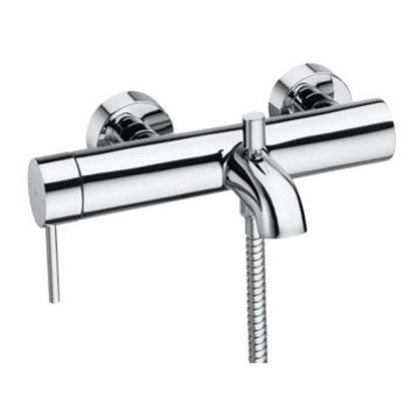 Lanta wall mounted bath-shower mixer.Cold start