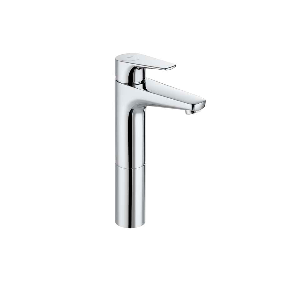 Atlas High-neck and smooth body basin mixer