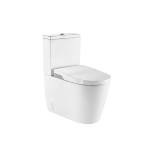 In-Wash® - Back to wall vitreous china close-coupled smart toilet with dual outlet. Needs power supply. 390 x 680 x 790 mm