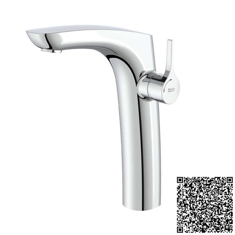 Insignia Smooth body high-neck basin mixer