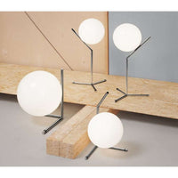 FLOS IC Lights T1 High F3170330 Table Lamp, Frame Black