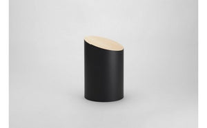 Swing Bin - Small - Black with Maple Cover