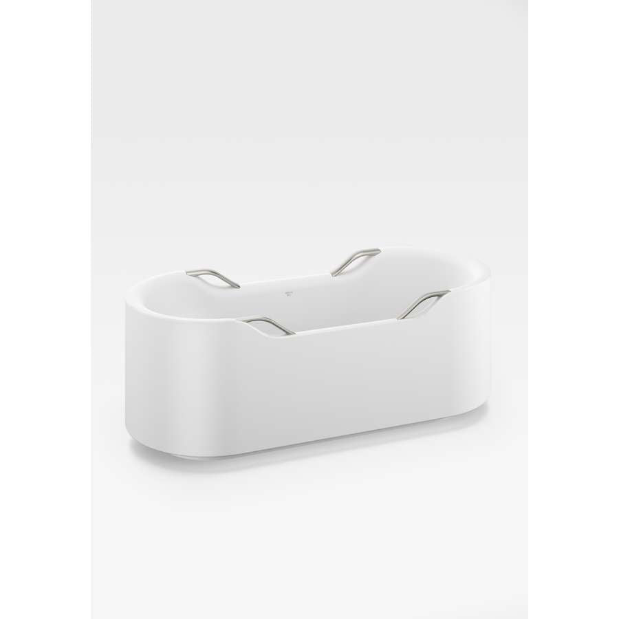 Armani/Roca A24844800V Freestanding bathtub in Off-White Bathtub