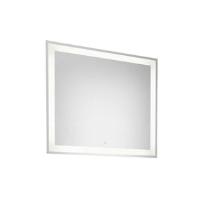 Iridia Mirror with perimetral LED lighting and demister device 800 x 700 x 37mm
