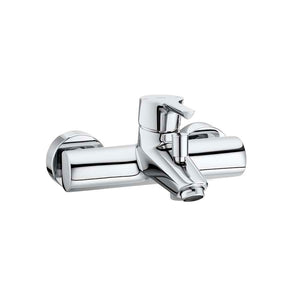 Malva Wall-mounted bath-shower mixer in chrome